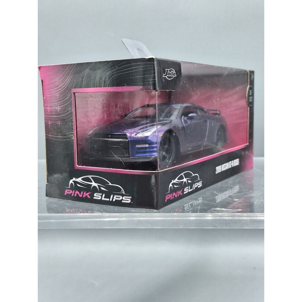 Jada Toys~2009 Nissan GT~ Pink Slips~1:32 Scale~Purple~New In Box - Picture 4 of 6